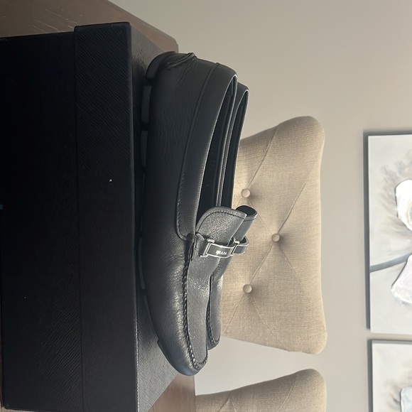 Saffiano leather loafers - Picture 7 of 8